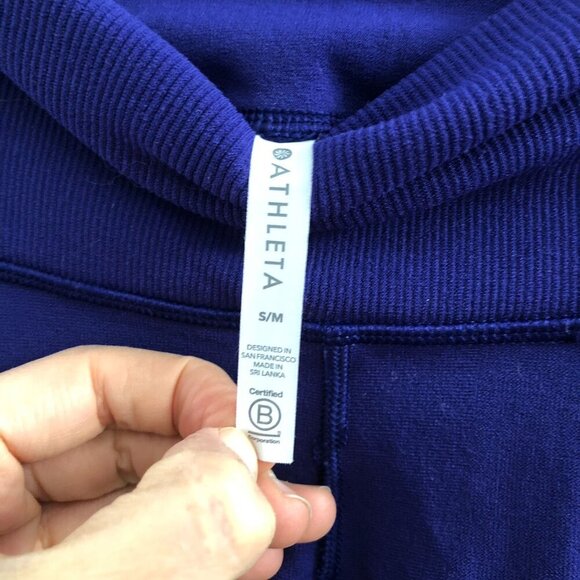 ATHLETA Warp Knit Seamless Leggings Size S/M - Picture 8 of 10